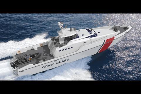 Rolls-Royce is supplying MTU high-speed engines and a suite of waterjet propulsion systems for 17 newbuild fast patrol vessels for the Qatar Coastguard